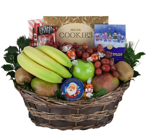 Holiday Fruit & Gourmet Basket