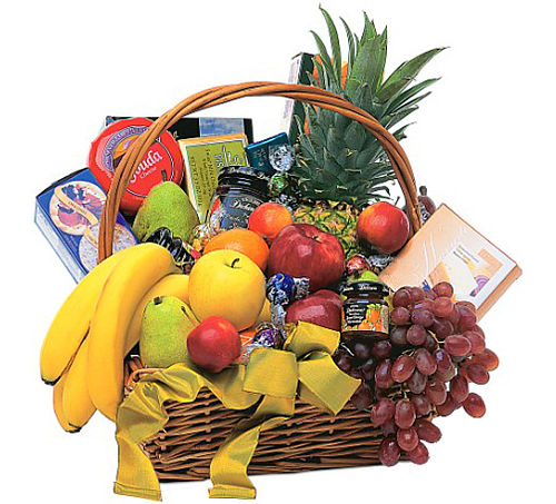 Teleflora's Gourmet Fruit Basket