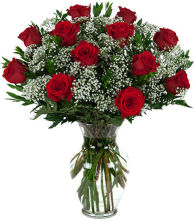 One Dozen Red Roses