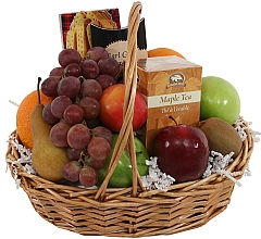 Fruit, Tea & Cookies