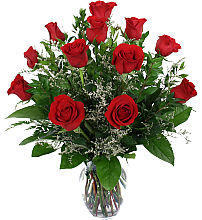 One Dozen Red Roses