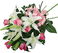 Lily and Rose Bouquet