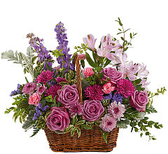 Lavender Meadow Basket