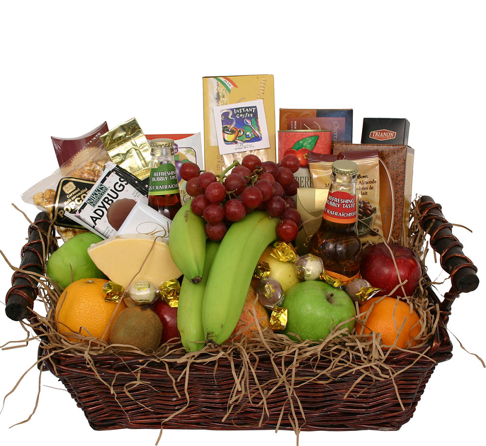 Holiday Bounty · Christmas Fruit & Gourmet Gift Baskets · Canada Flowers
