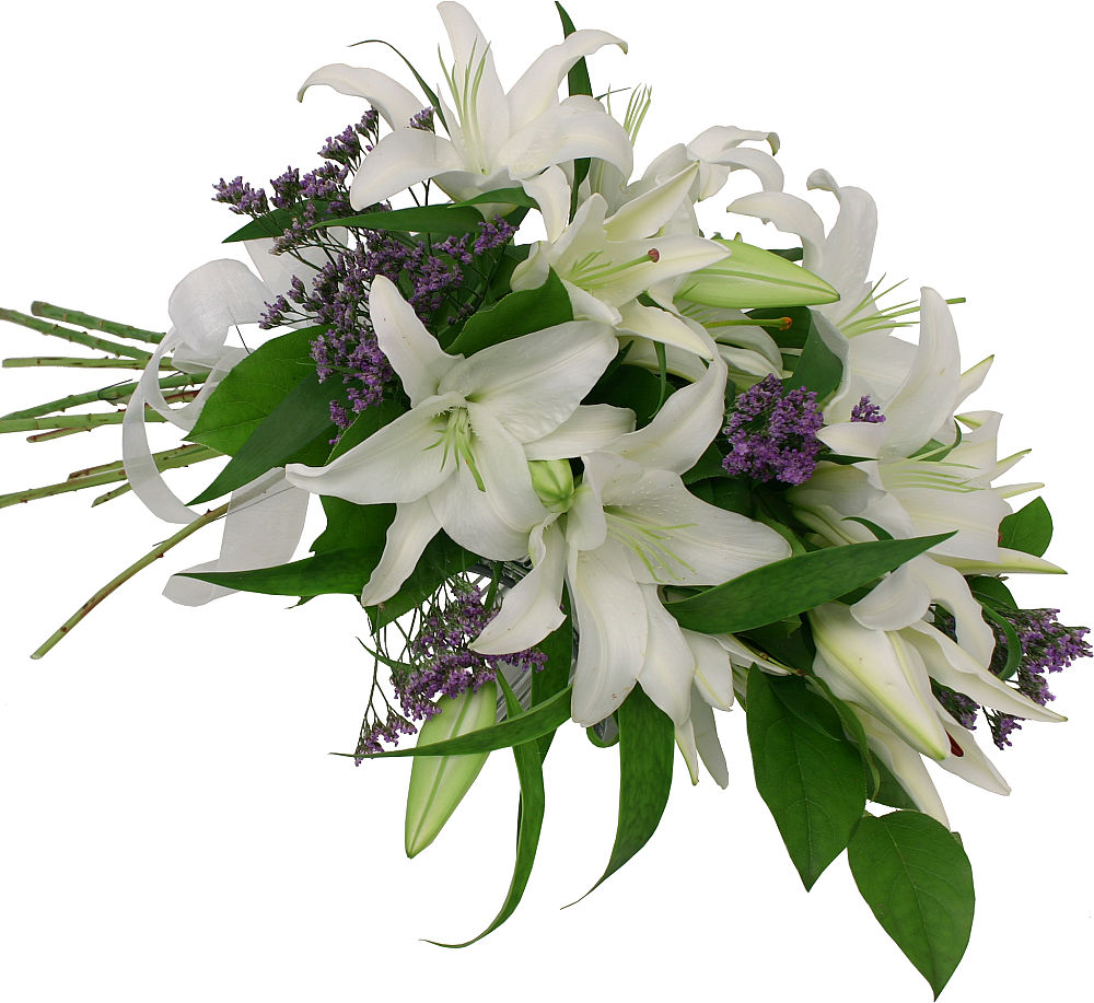 White Lilies · France Flower Delivery · Canada Flowers