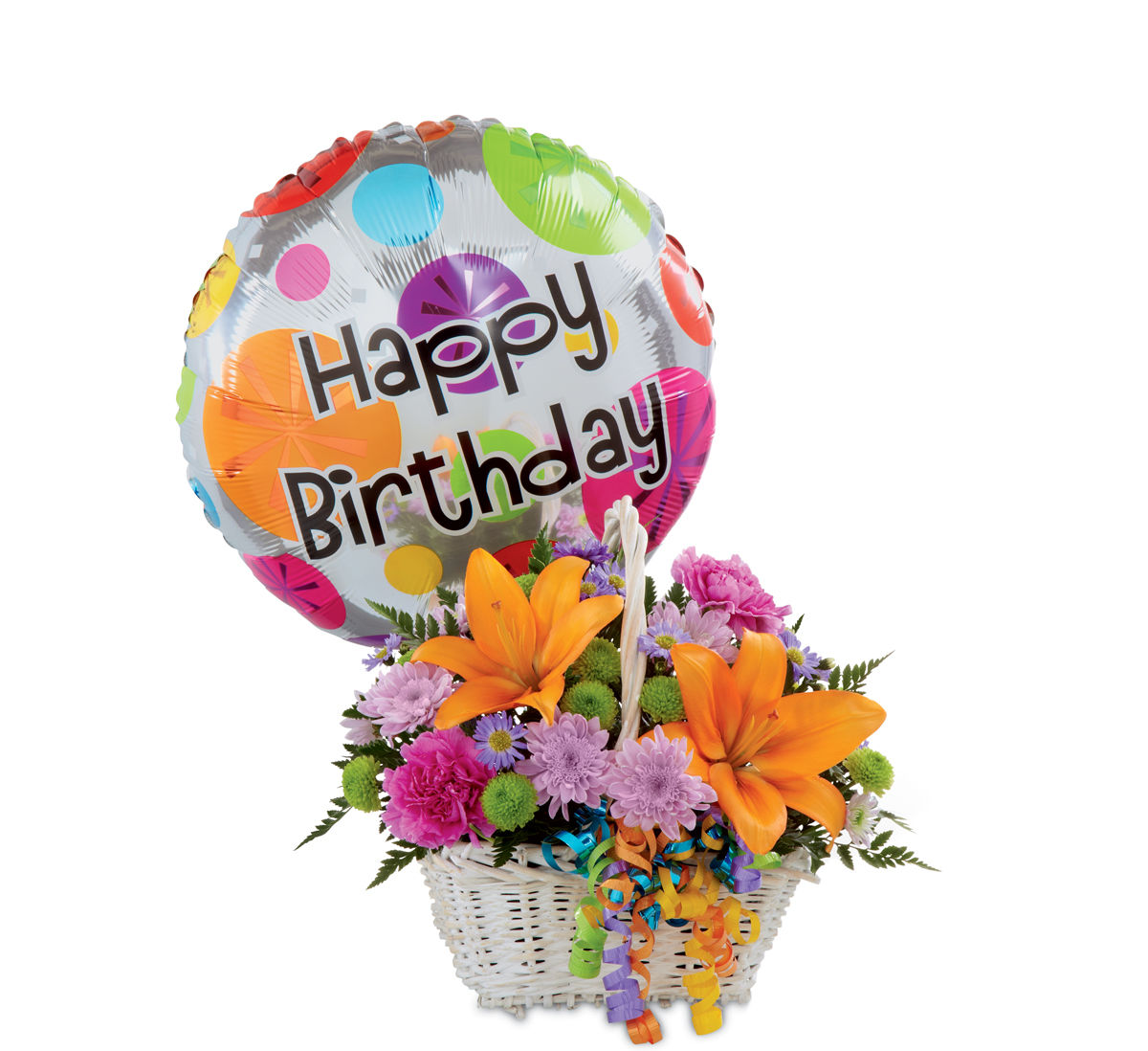 FTD Happy Blooms Basket · FTD® Birthday Flowers · Canada Flowers.ca
