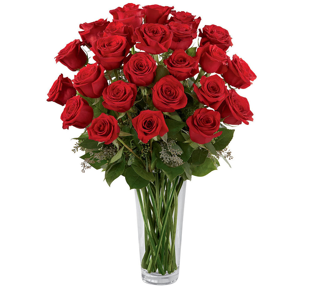 FTD 18 Premium Long Stemmed Red Roses Bouquet · FTD® Love & Romance ...