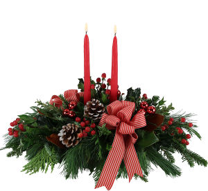 Christmas Floral Centerpieces