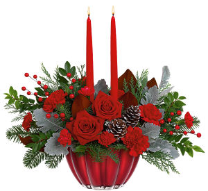 Teleflora Christmas Centerpieces · Teleflora's Premier Florist