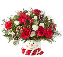 FTD Jolly Snowman Bouquet