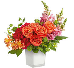 Teleflora's Citrus Sunset Bouquet