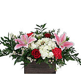 Celebrate your own personal Love Story this year by sending this stunning arrangement to your supporting protagonist in your own Love Story.