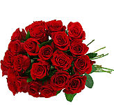Spectacular bouquet of two dozen red, long stemmed roses, wrapped and tied with a bow. Shop online for flowers with Canada Flowers. Same day delivery.