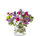 The best things in life are sweet, vibrant and blooming with freshness. Our Wild Berry Bouquet embodies all that and more with its rich blend of white, pink and purple florals to create the perfect impression. 