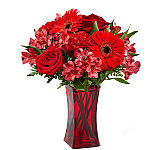 The FTD® Red Reveal Bouquet