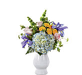 FTD's Welcome Bouquet Soft, sweet, and ready to celebrate their Birthday, this fresh flower arrangement blossoms with a freshfromthegarden appeal your recipient will adore.