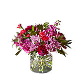 Oftentimes, the sweetest thing is the bond we share with our loved ones. Let this bouquet serve as a reminder of your love with a curated selection of jewel-toned florals like blooming roses, sweet alstroemeria, fragrant stock, and more. 