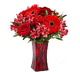The FTD® Red Reveal Bouquet