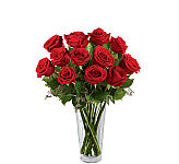 FTD® Flowers for Valentine's Day across Canada, featuring the FTD® Red Rose Bouquet. FTD® Flowers by Canada Flowers, Canada's National Florist.