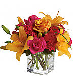 Teleflora's Uniquely Chic birthday flowers by Canada Flowers.Same day delivery across Canada.