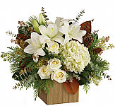 Teleflora's Snowy Woods Bouquet