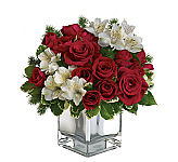 Teleflora's Christmas Blush Bouquet