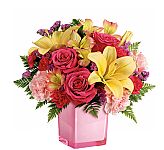 Canada Flowers presents Teleflora's Pop Of Fun Bouquet for Mother's Day, May 10th, 2015.
