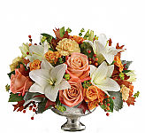 Teleflora's Harvest Shimmer Centerpiece