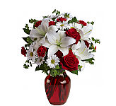 Teleflora's Be My Love Valentine's Bouquet is a heavenly floral gift for the loveliest holiday of the year available online at Canada Flowers.