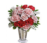Send someone special a sparkling token of your affection with this gorgeous pink and red bouquet. Shop online for Valentine's flowers for delivery across Canada with Canada Flowers.