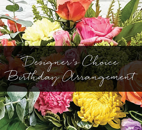 Designer's Choice Birthday Arrangement