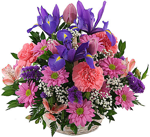 Eye Candy Flower Basket #BD15AA \u00b7 Birthday Flowers \u0026 Gifts \u00b7 Canada ...