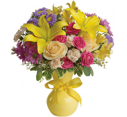 Teleflora's Colour It Happy Bouquet