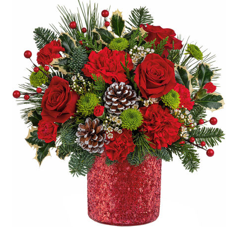 Teleflora's Crimson Wishes Bouquet