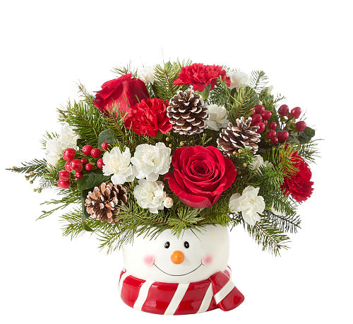 FTD Jolly Snowman Bouquet