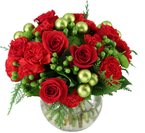 Mr. Grinch! #CH98AA · Christmas Flower Arrangements · Canada Flowers.ca