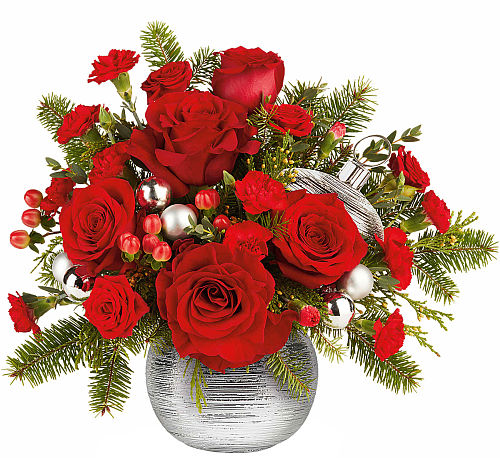 Teleflora's Silver Sparkle Bouquet