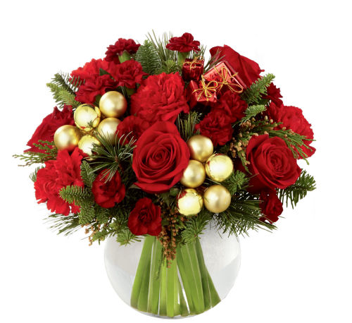 FTD® Holiday Gold Bouquet