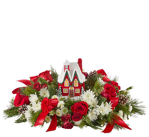FTD Holiday Nostalgia Centrepeice