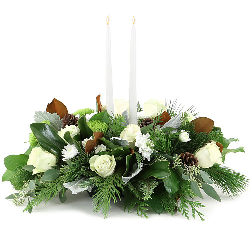 Winter's Whisper Centerpeice