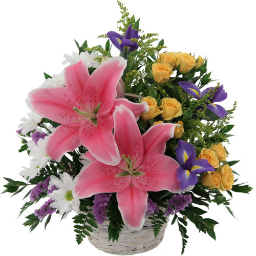 Easter Flower Basket #ES27AA • Canada Flowers