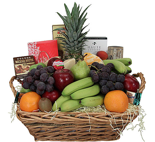 Fruit & Gourmet Basket #FG4AA • Canada Flowers