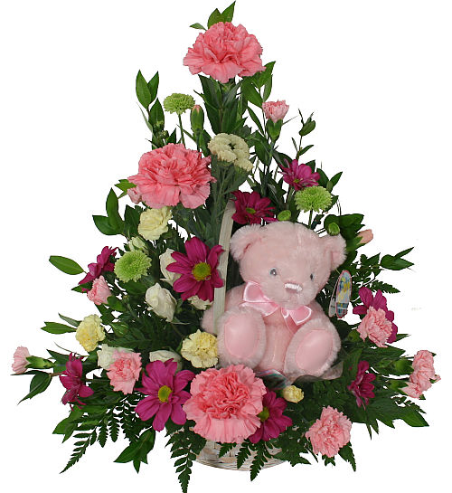 Flowers with Teddy