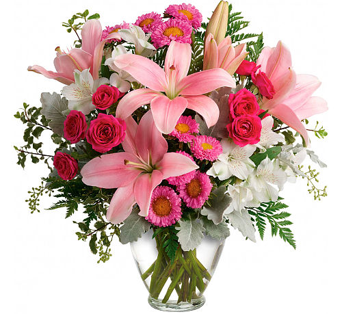 Teleflora Blush Rush Bouquet