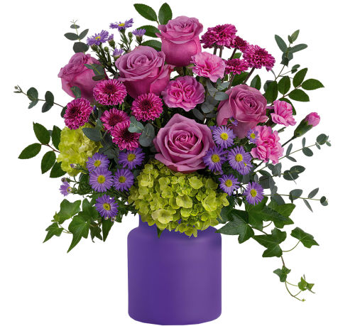 Teleflora's Amethyst Awe Bouquet