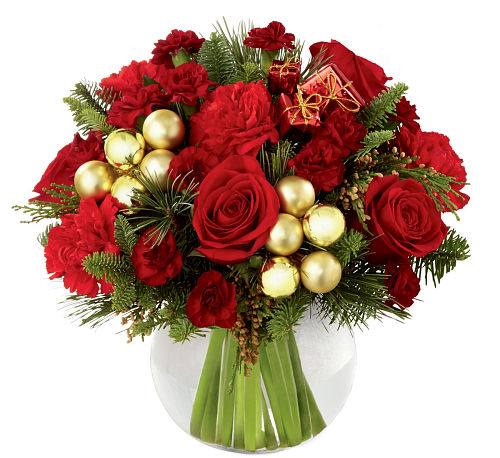 FTD® Holiday Gold Bouquet