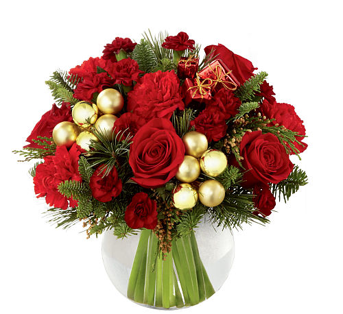 FTD® Holiday Gold Bouquet