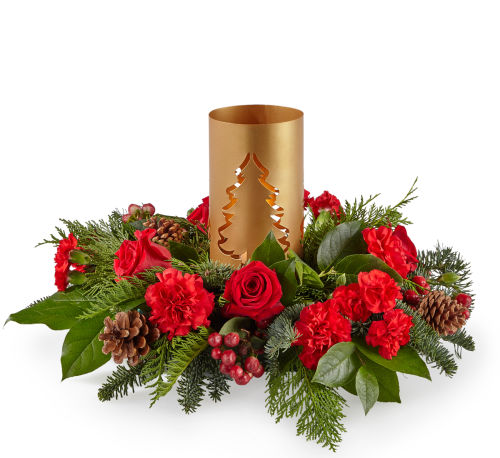 FTD® Evergreen Glow Centerpiece