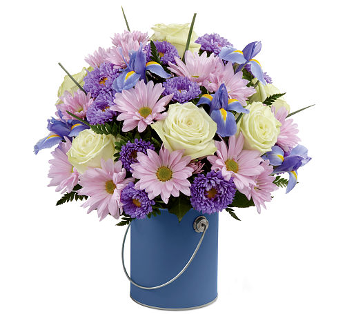 Canada Flowers | FTD® Colour Your Day With Tranquility Bouquet #ES4FA