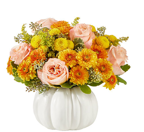 FTD Peachy Pumpkin Bouquet